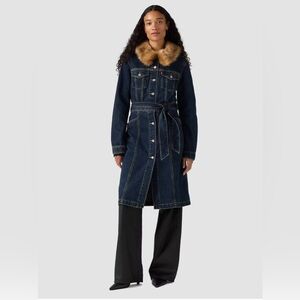 Levi's Mob Wife Belted Denim Coat / Dress NWT - A must have classic!